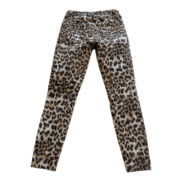 Guess | Women’s Animal Print Skinny Leg Jeans - Size 26 - Picture 2 of 13